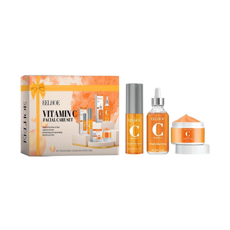 Vitamin C Serum Set - OEM Niacinamide Brightening Dark Spot Remover Skincare