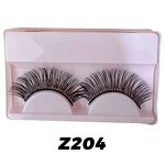 False Eyelashes Factory - 1 Pair Thick Curled Natural Eyelashes Direct Supply