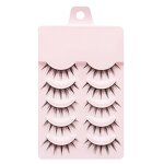False Eyelashes - Wholesale 5 Pairs Natural Cosplay Everyday Makeup Stable Supply