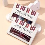 Lip Glaze Set - OEM Matte Liquid Non-stick Cup Never Fading European American