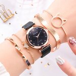 Ladies Quartz Watch Manufacturer - Magnet Buckle Mesh Belt Casual Shining Analog Gift