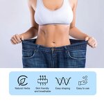 Belly Button Stickers - 7Pcs Korean Magnetic Shaping Lazy Slimming Stickers