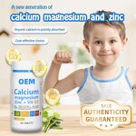 Calcium Magnesium Tablets - OEM Vitamin D3 High Potency Adult Enhanced Absorption
