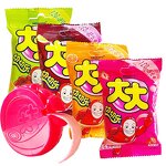 Chewing Roll Gum - Strawberry Orange Cola Cantaloupe Kids Leisure Bubble Gum