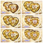 Halal Chocolate - Factory Wholesale 3pcs Box Valentines Crispy Exotic Snack