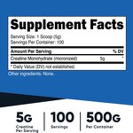 Creatine Powder - Micronized Muscle Builder Pre Workout Fitness Sports Nutrition