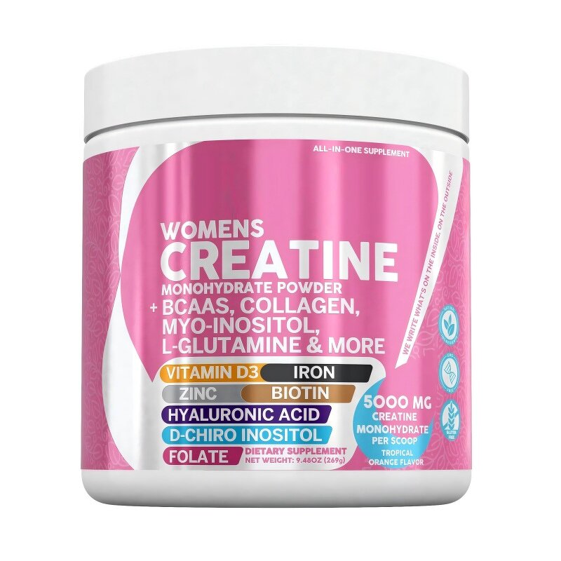 Creatine Powder - OEM Private Label Myo Inositol Biotin Collagen Women Supplement