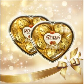 Halal Chocolate Ball - Wholesale 5pcs Box Valentines Day Crispy Exotic Snack