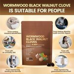 Wormwood Softgels - OEM 240pcs Black Walnut Cloves Adult Immunity Support