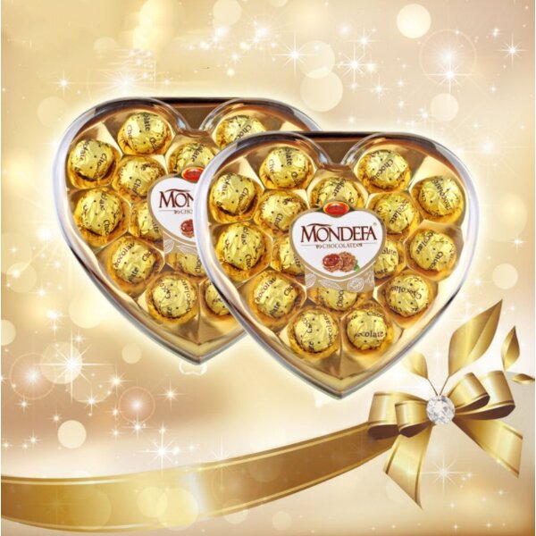 Dark Chocolate - Halal OEM Private Label 16pcs Box Valentines Crispy Ball