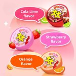 Bubble Gum - 22g Jar Packed Fruity Flavored Kids Leisure Chewing Gum Candy