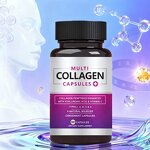 Multi Collagen Capsules - OEM Private Label Organic Vegan Adult Skin Beauty Supplement