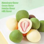 Chocolate Snacks - Wholesale Freeze Dried Strawberry Covered Various Fruit Flavors