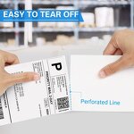 Dymo Thermal Labels - Eco-friendly Adhesive Fanfold 4" X 6" Direct Shipping Sticker