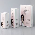 Skincare Packaging Box - Silver Foil 350G Matte White Waterproof Small Cosmetic Box