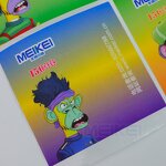 Velvet Candle Labels - High Temp Resistant Waterproof Matte Soft Touch Lamination Jar