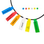 Cable Tags Labels - Waterproof A4 Wire Management Printable Cord Write on Stickers