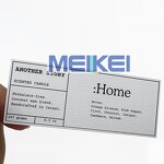 Perfume Bottle Sticker - Luxury Printer Custom Logo Textured Paper Perfume Label