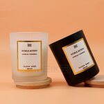 Epoxy Candle Labels - New Arrival 3D Gold Foil Oil Resistance for Candle Jar Stickers