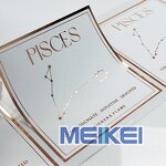 Linen Candle Labels - Luxury Custom Logo Gold Foil Texture Paper for Candle Jars