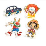 PVC Die Cut Sticker - Decoration Cartoon Waterproof Vinyl PVC Printing Adhesive