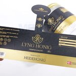 Food Label Roll - Custom Waterproof Eco-friendly Gold Foil Embossed Jar Bottle Print