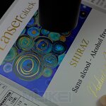 Wine Liquor Labels - Luxury 3D Spot UV Invisible Ink Gold Embossed Custom Logo Bottle