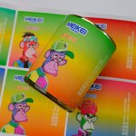 Velvet Texture Labels - New Arrival Offset Printing Waterproof Soft Touch Candle Jar