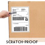 Dymo Thermal Labels - Eco-friendly Adhesive Fanfold 4" X 6" Direct Shipping Sticker