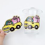 Custom Die Cut Stickers - Waterproof Personalised PVC Vinyl Cartoon Kiss Die Cut