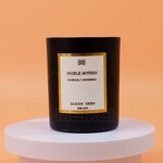 PP Candle Stickers - New Arrival Soft Touch Heat Resistant 3D Spot UV Black Gold Label