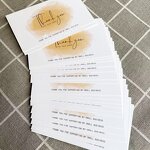 Thank You Card - Colorful Paper Designs Custom Logo Small Businesses Gift Card