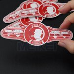 Cigar Band Ring - 3D Embossed Custom Logo Luxury Paper Gold Foil Printing Cigar