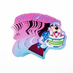 PVC Vinyl Sticker - Decoration Glossy Waterproof Die Cutting Printing Packs Custom