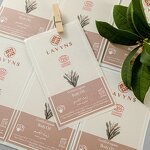 Perfume Bottle Label - Custom Printing Rose Gold Foil Emboss 30Ml Roll on Glass