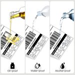 Fanfold Thermal Labels - 4" X 6" Direct A6 Waybill Sticker for Shipping Logistics