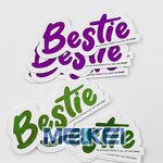 Die Cut Stickers - UV Printing Waterproof Adhesive Vinyl Packs for Gift Decoration