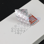 Tamper Evident Label - Half-Transfer Security Void Sticker Customs Box Packaging