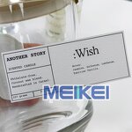 Rough Texture Labels - Custom Made Gold Foil Stamp Branding Perfume Bottle Sticker