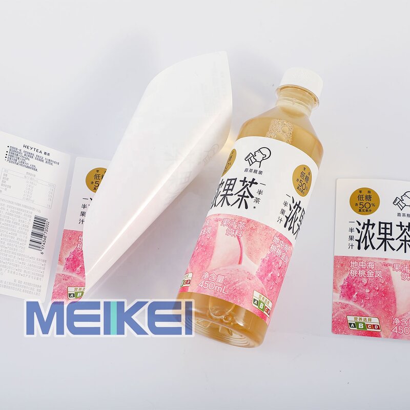 Juice Water Labels - Custom Printing Waterproof Adhesive Mango Mineral Bottle Sticker