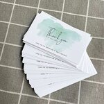 Thank You Card - Colorful Paper Designs Custom Logo Small Businesses Gift Card