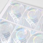 Hologram Stickers - Custom Printing Anti Fake Security Laser Original 3D Holographic