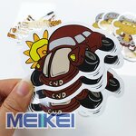 Vinyl Decal Stickers - Custom Personalized Adhesive Individual Die Cut for Promotion