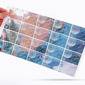 Hologram Stickers - Custom Printing Anti Fake Security Laser Original 3D Holographic