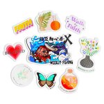 Outdoor PVC Sticker - Waterproof UV protection Custom logo Diecut Sheet for Promotion