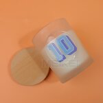 Gold Epoxy Candle Labels - Personalized Logo 3D High Temp Resistant Waterproof Matte