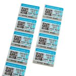 Scratch Off Label - Custom Water Resistant Tamper Proof QR Code Anti-Counterfeit