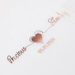 Nickel Transfer Sticker - Metallic Blue Personalized Metal Logo UV Waterproof Label