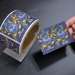 Velvet Texture Labels - New Arrival Offset Printing Waterproof Soft Touch Candle Jar