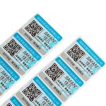 Scratch Off Label - Custom Water Resistant Tamper Proof QR Code Anti-Counterfeit